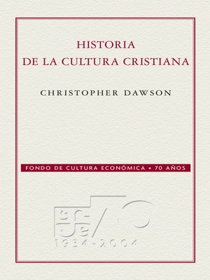 cover image of Historia de la cultura cristiana